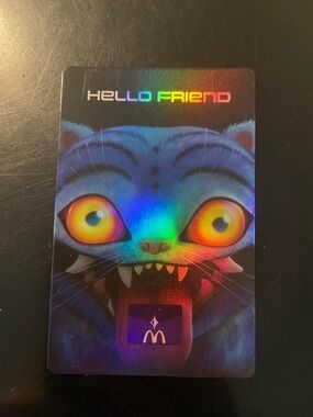 Holographic McDonald’s Trading Cards